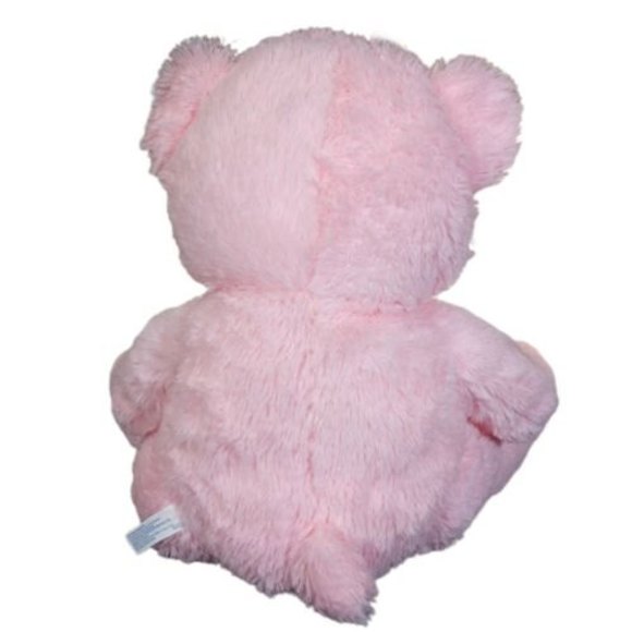 Hug Fun Large 18” Pink Plush Teddy Bear Baby Girl Nursery Décor - Picture 4 of 5